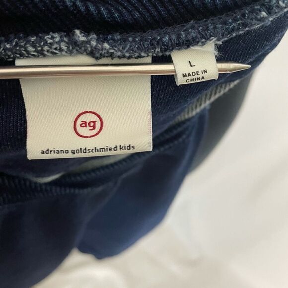 AG Kids Navy Blue Sweatshirt - Kids L - Picture 6 of 6